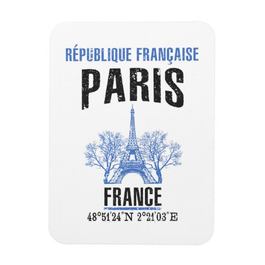 Magnet Flexible Paris (Vertical)