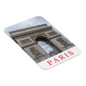 Magnet Flexible Paris Arc de Triomphe vue aimant frigo (Côté Droit)