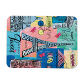 Magnet Flexible Paris, France (Horizontal)