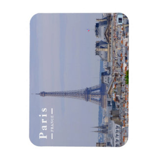 Magnet Flexible Paris France Skyline avec la Tour Eiffel Iconique