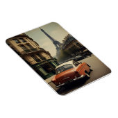 Magnet Flexible Paris poster vintage (Côté Droit)