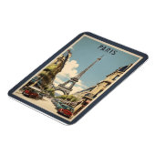 Magnet Flexible Paris poster vintage (Côté Gauche)