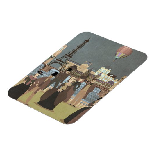 Magnet Flexible Paris victorien (Côté Gauche)