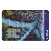 Magnet Flexible Paris vintage, France - (Horizontal)