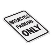 Magnet Flexible Parking Moto Seulement drôle (Côté Droit)