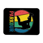 Magnet Flexible Parkour Free Running Training Traceur Retro (Horizontal)