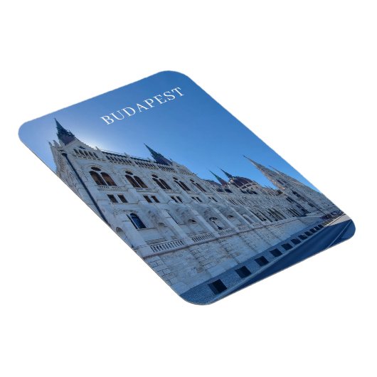 Magnet Flexible Parlement de Budapest Bâtiment vue rapprochée aima (Côté Droit)