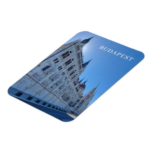 Magnet Flexible Parlement de Budapest Bâtiment vue rapprochée aima (Côté Gauche)