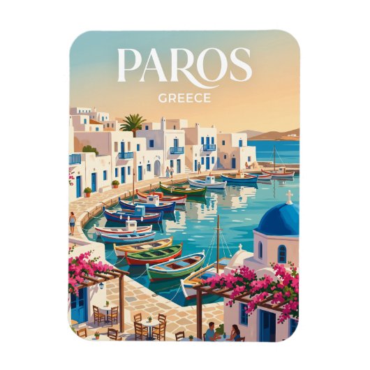 Magnet Flexible Paros Grèce (Vertical)