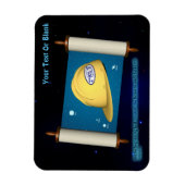 Magnet Flexible Parshat Bereshit - Yesh M'ayn Construction (Vertical)