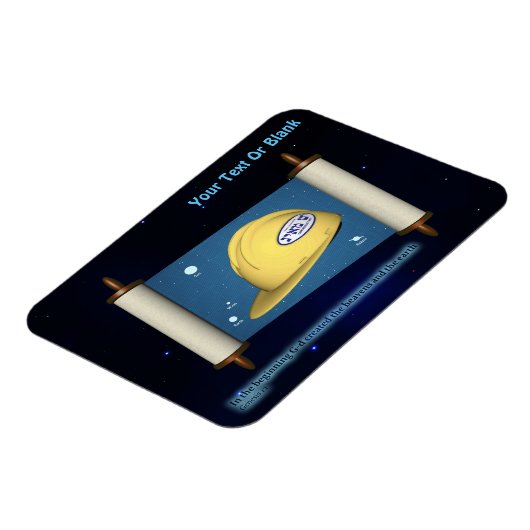 Magnet Flexible Parshat Bereshit - Yesh M'ayn Construction (Côté Gauche)