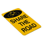 Magnet Flexible Partager La Route Bicycle Road Signal (Côté Droit)