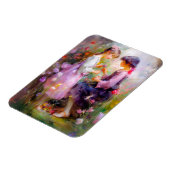 Magnet Flexible Partager Roses et amitié (Côté Gauche)