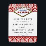 Magnet Flexible Parties scintillant Damask Las Vegas Mariage Enreg<br><div class="desc">Célébrez dans le style avec ces mariage chic et très tendance à sauver les magnets de date. Ce design est facile à personnaliser avec votre libellé d'événement spécial et vos invités seront ravis quand ils reçoivent ces magnets fabuleux.</div>