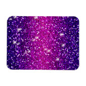 Magnet Flexible Parties scintillant Étincelles Purple Pink Texture (Horizontal)
