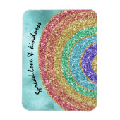 Magnet Flexible Parties scintillant Sparkle Gold Rainbow (Vertical)