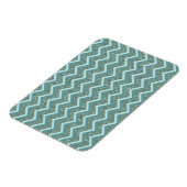 Magnet Flexible Parties scintillant turquoise (Côté Gauche)