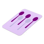 Magnet Flexible Pas assez de cuillères (Côté Gauche)