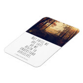 Magnet Flexible Pas Avant D'Être Perdus Citation Thoreau (Côté Gauche)