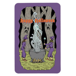 Magnet Flexible Pas ce qu'ils attendaient Joyeux Halloween