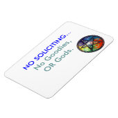 Magnet Flexible Pas d'aimant de sollicitation, avec Pentacle (Côté Gauche)