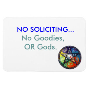 Magnet Flexible Pas d'aimant de sollicitation, avec Pentacle