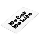 Magnet Flexible Pas de chats, pas de vie (Côté Gauche)