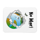 Magnet Flexible Pas de guerre ! (Horizontal)