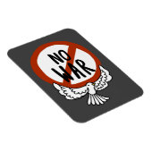 Magnet Flexible Pas de guerre avec la colombe (Côté Droit)