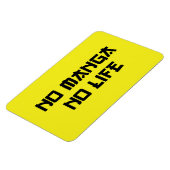 MAGNET FLEXIBLE PAS DE MANGA PAS DE VIE (Côté Gauche)