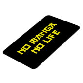 MAGNET FLEXIBLE PAS DE MANGA PAS DE VIE (Côté Gauche)