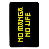 MAGNET FLEXIBLE PAS DE MANGA PAS DE VIE (Vertical)