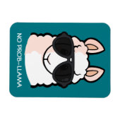 Magnet Flexible Pas de Prob-Llama (Horizontal)