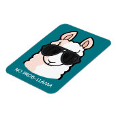 Magnet Flexible Pas de Prob-Llama (Côté Gauche)