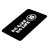 MAGNET FLEXIBLE PAS DE VIE SAINE (Côté Gauche)