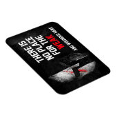 Magnet Flexible Pas d'endroit pour les faibles et les blessés ici (Côté Droit)