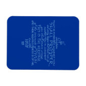 Magnet Flexible Pas d'étoile d'arme de David (Horizontal)