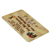 Magnet Flexible Pas mes singes, pas mon cirque (Côté Droit)