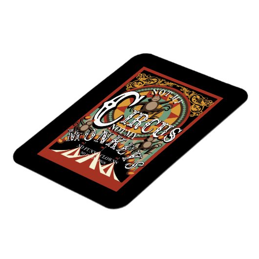 Magnet Flexible Pas mon cirque, pas mes singes (Côté Gauche)