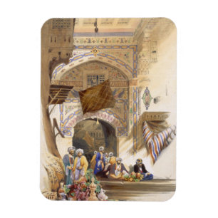 Magnet Flexible Passage d'un bazar, le Caire grand, pub. 1846