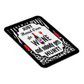 Magnet Flexible Passe-moi le vin ! (Côté Droit)