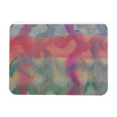 Magnet Flexible Pastel Art Abstrait (Horizontal)