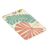 Magnet Flexible Pastel Floral Vines et Feuilles sur Arrière - plan (Côté Droit)