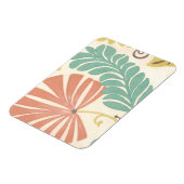 Magnet Flexible Pastel Floral Vines et Feuilles sur Arrière - plan (Côté Gauche)