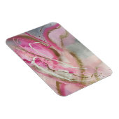 Magnet Flexible Pastel pink Abstract Art on Canvass (Côté Droit)