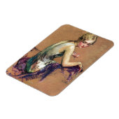 Magnet Flexible Pastel Portrait (Côté Gauche)