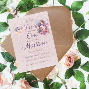 Magnet Flexible Pastel rose fée magique Un anniversaire