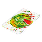 Magnet Flexible pastèque Abstraite couleur vive (Côté Gauche)