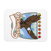 Magnet Flexible Patch de voyage en Allemagne (Horizontal)