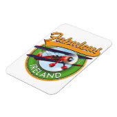 Magnet Flexible patch de voyage en Irlande fabuleux. (Côté Gauche)